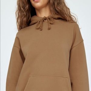NWT TNA ARITZIA oversized brown hoodie